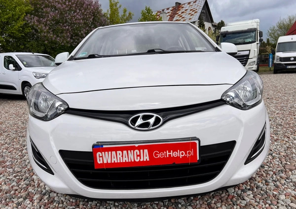 Hyundai i20 cena 24900 przebieg: 186000, rok produkcji 2014 z Ryn małe 497